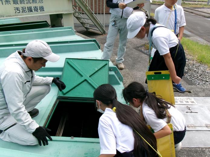 浄水場・浄化センター見学１