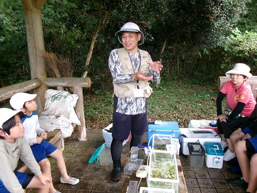 川の生き物調べ３