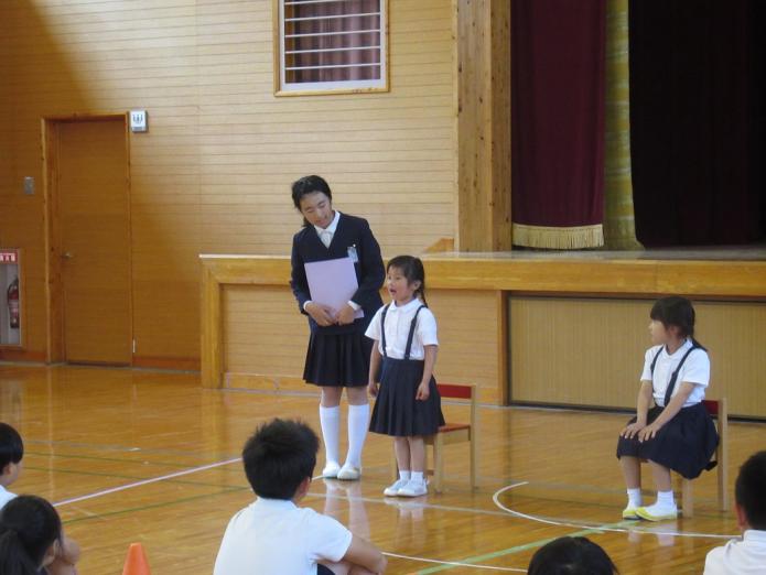 １年生を迎える会１