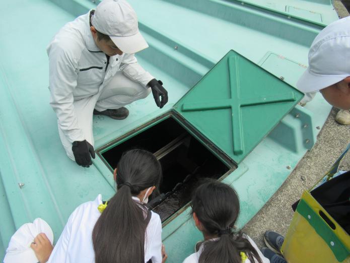 浄水場・浄化センター見学５